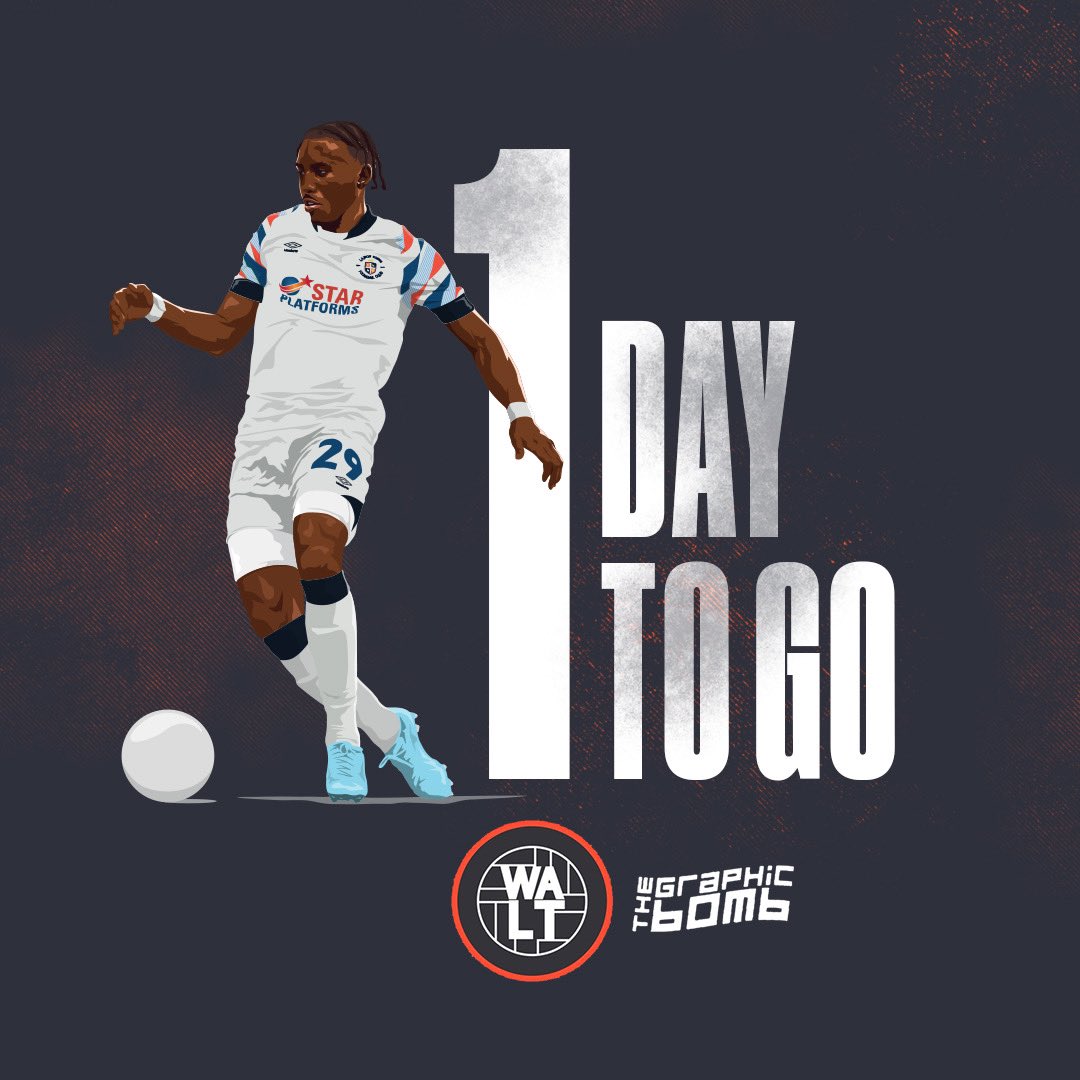🔜🏟️ <a href="/wembleystadium/">Wembley Stadium</a> 1 days to go…

#COYH | @thegraphicbomb