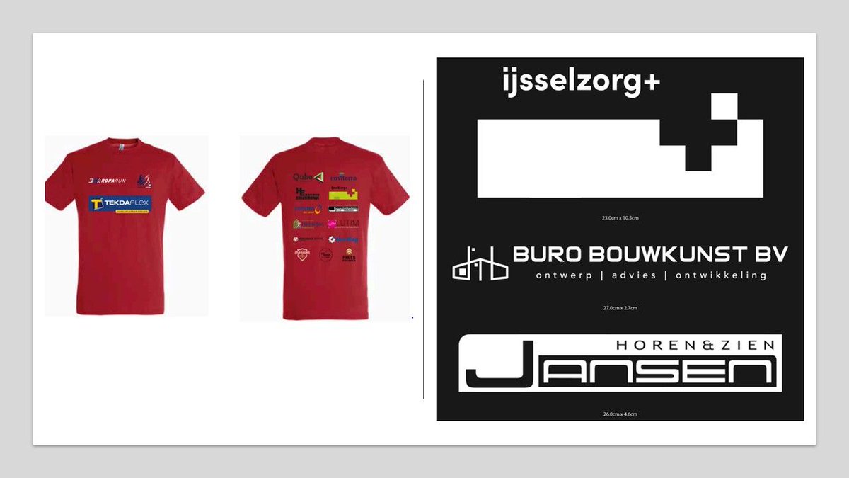 Ropateam84's tweet photo. @Stg_Roparun Team 84 de Achterhoekrunners zijn er klaar voor. De shirts en de broekjes zijn bedrukt met een record aantal sponsoren. Zondag komt het team door Zutphen tussen 21:00 - 23:00 uur. Komt allen kijken in de prachtige Hanzestad. https://t.co/oZYZIrHzyr