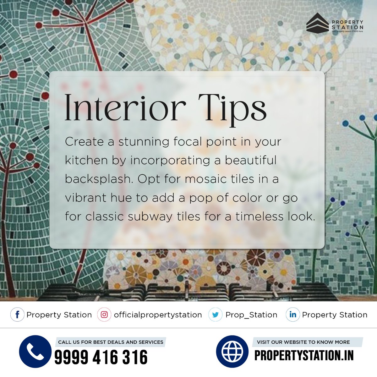 Prop_Station's tweet photo. ๐ Transform your home, Ignite your inspiration.โฃ๏ธ
.
.
โ๏ธ call us for the most luxurious homes in Gurgaon.
๐ https://t.co/WIUQyEgEvM
๐ 9999 416 316
#HomeTransformation #InteriorInspiration #PersonalizedSpace #PropertyStation https://t.co/2oCxeQ8qSJ