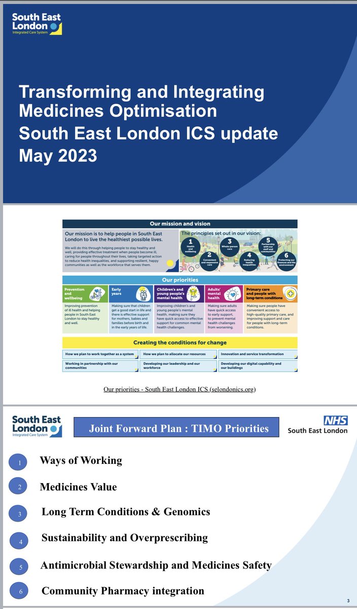 Vanessa Burgess (@vanessasburg) on Twitter photo Updated on <a href="/SELondonICS/">South East London ICS</a> medicines and pharmacy transformation progress at the #london chief #pharmacists meeting.
✅move to collective decision making,
✅collaboration not competition,
✅working together not in silos,
💚empowering staff and partnerships.
#Pharmacy Updated on <a href="/SELondonICS/">South East London ICS</a> medicines and pharmacy transformation progress at the #london chief #pharmacists meeting.
✅move to collective decision making,
✅collaboration not competition,
✅working together not in silos,
💚empowering staff and partnerships.
#Pharmacy