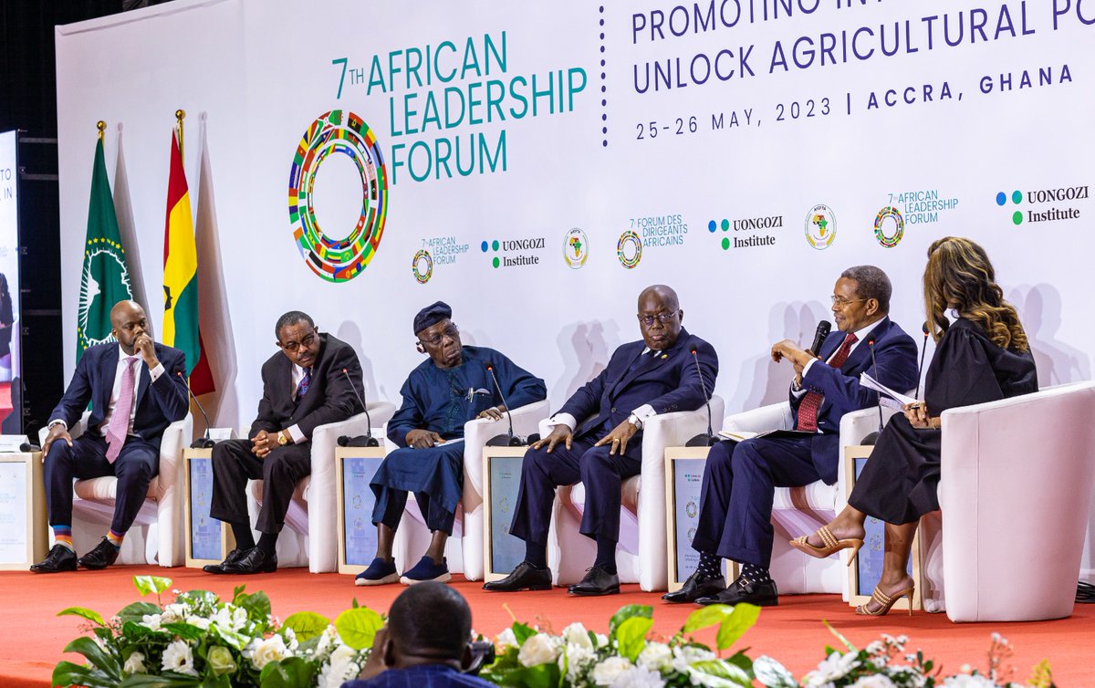 jmkikwete's tweet image. Gratified to join fellow former leaders in Accra for the 7th Africa Leadership Forum. We had candid and constructive discussions on promoting intra – African trade to unlock the agricultural potential of our continent. Key are homegrown solutions to challenges facing the sector.