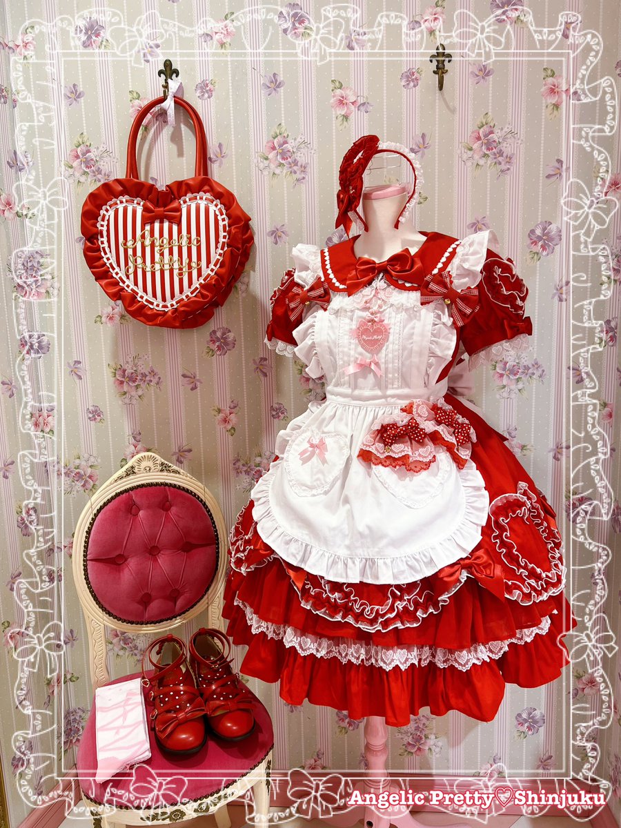 定番 Angelic Pretty Sunny Day Brunchジャンパースカート ひざ丈