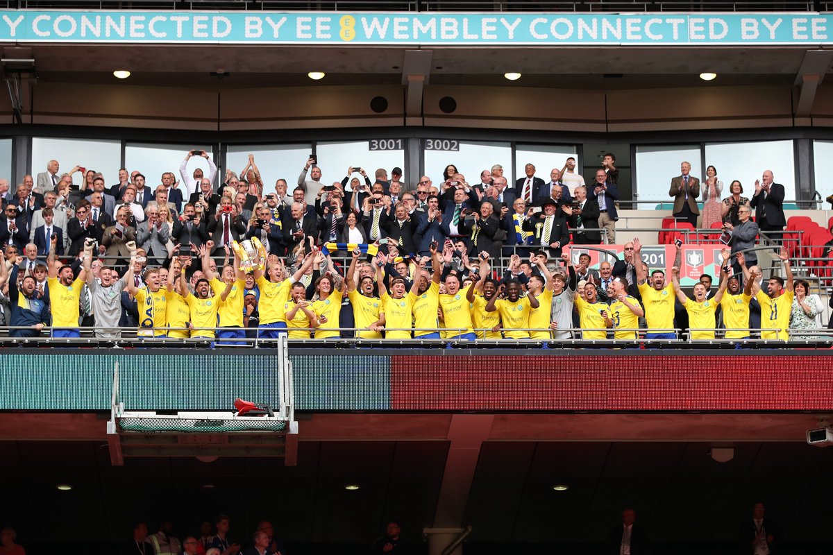 It's taken me 5 days of pinching myself before writing this. What a privilege to have followed   <a href="/AscotUnitedFC/">Ascot United FC</a> this season and also to announce the team pitchside  at <a href="/wembleystadium/">Wembley Stadium</a> . In <a href="/jamietompkins4/">JT</a> we have a superb conductor leading an orchestra of brilliant footballers!