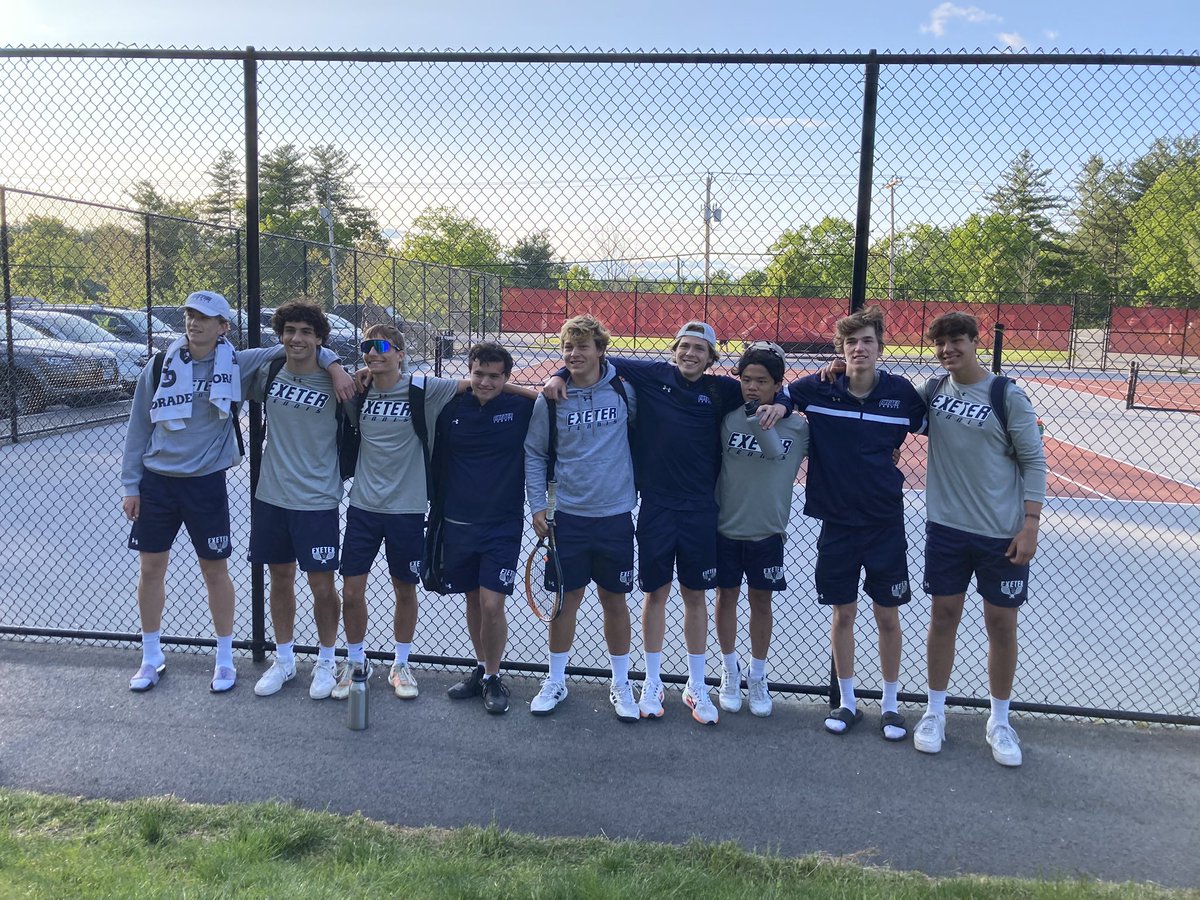 Hawks battled tough today getting the match into doubles, but Derryfield was too strong in the 3-6 loss. Thank you to this great group of seniors and the dedication to our program these last 4 years. Can't wait to see their next chapters.