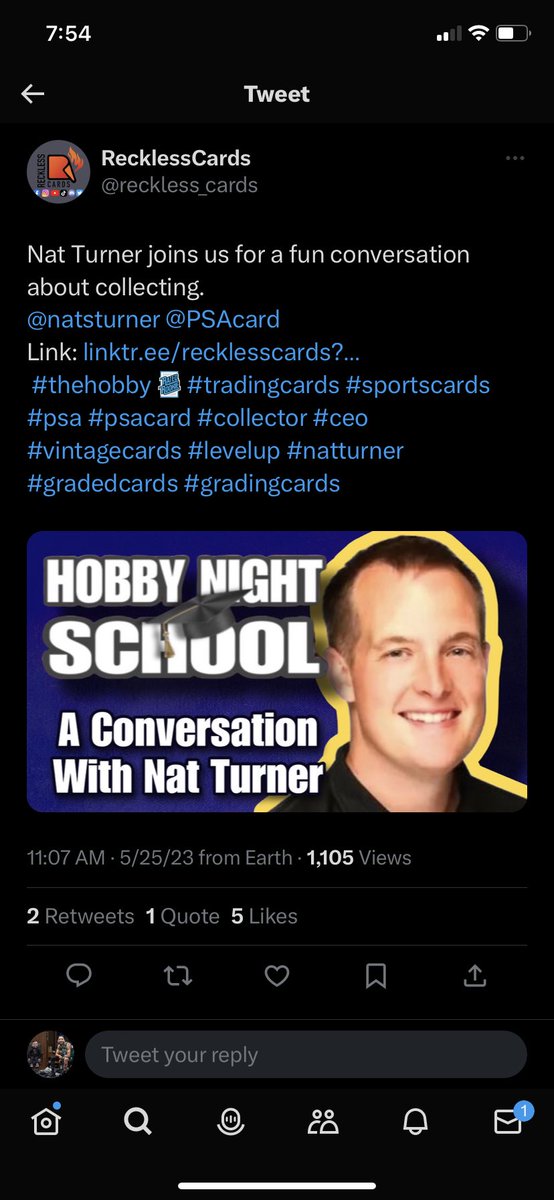 Jasondardick's tweet photo. Was supposed to record some hobby content gold w/ @reckless_cards but Jeremy “got sick”…. Wasn’t expecting to see any new content from them for a while then opened my phone to this! I guess I know where I fall on his hobby totem pole… 😆 maybe I’ll get on next week! #BList https://t.co/F2jTf1xqup