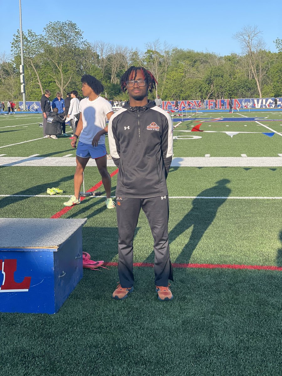 <a href="/phil_runs/">Philip Johnson🧍🏾‍♂️</a> punched his ticket to state in Long Jump!!