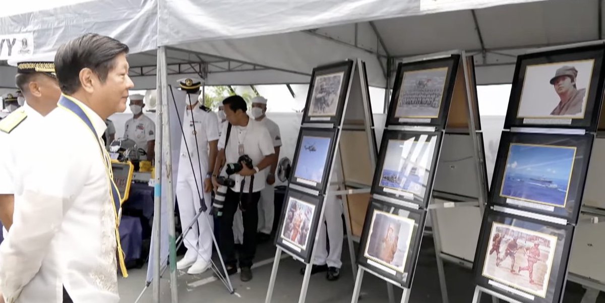 The President is currently viewing the static and kinetic display of the Philippine Navy. This is in line with the vision of the PN to be a modern and multicapable. #125thPNAnniversary