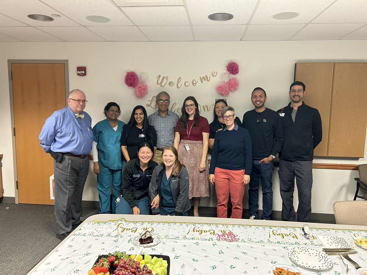 Jefferson Neurocritical Care (@tjuhneurocrit) on Twitter photo We had a great surprise baby shower today. Congratulations to our graduating #neurocriticalcare fellow, <a href="/satabc/">Satabdi Pulakanti</a> for her future #neurologist! We had a great surprise baby shower today. Congratulations to our graduating #neurocriticalcare fellow, <a href="/satabc/">Satabdi Pulakanti</a> for her future #neurologist!