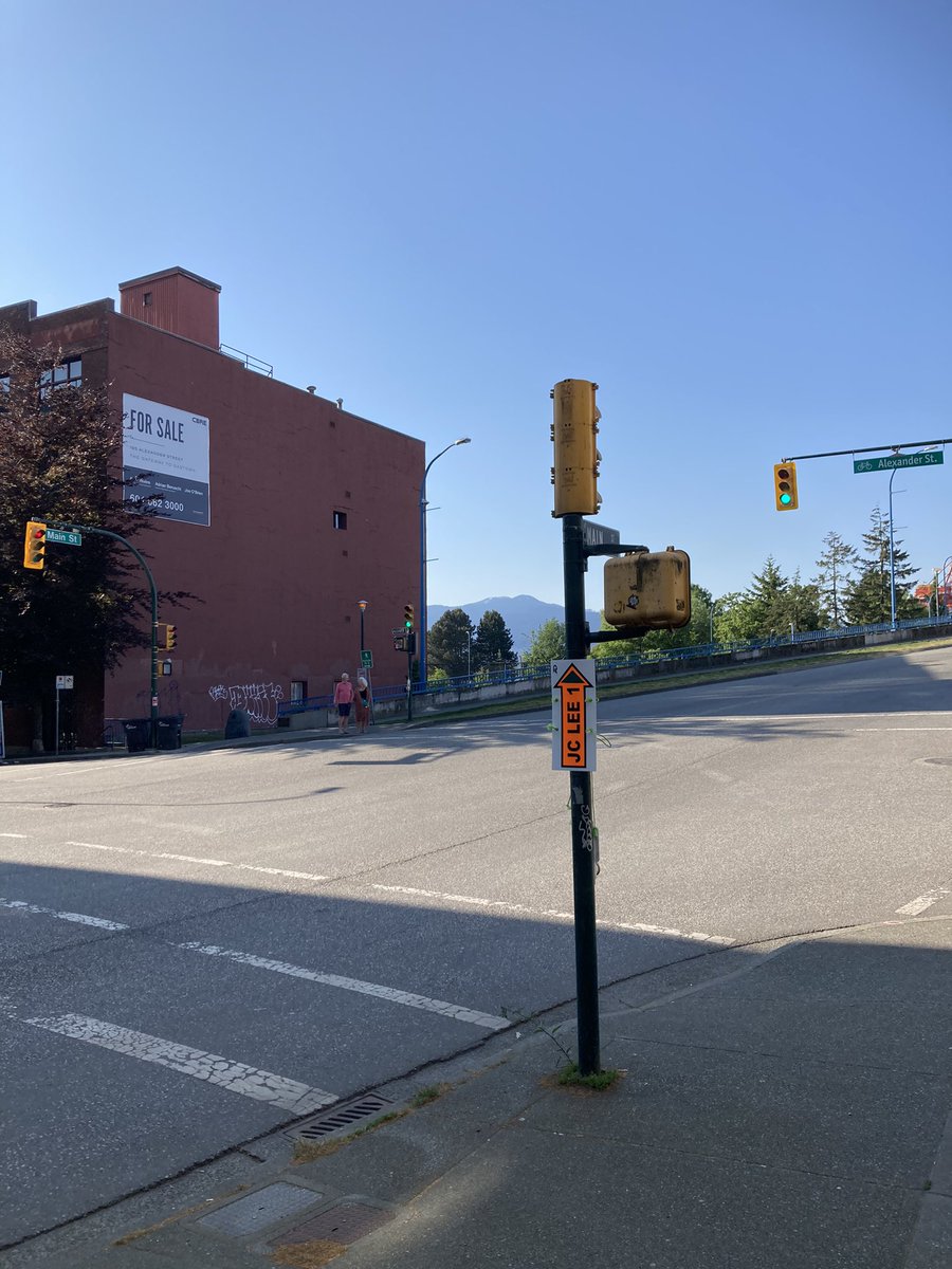 Signs spotted on Main and Alexander heading towards crab park  @WhatsFilming @yvrshoots @ThemysciraBound @olv #Vancouver #Canada #YVR #YVRShoots #HollywoodNorth #Hollywood #TV #Film #Movies