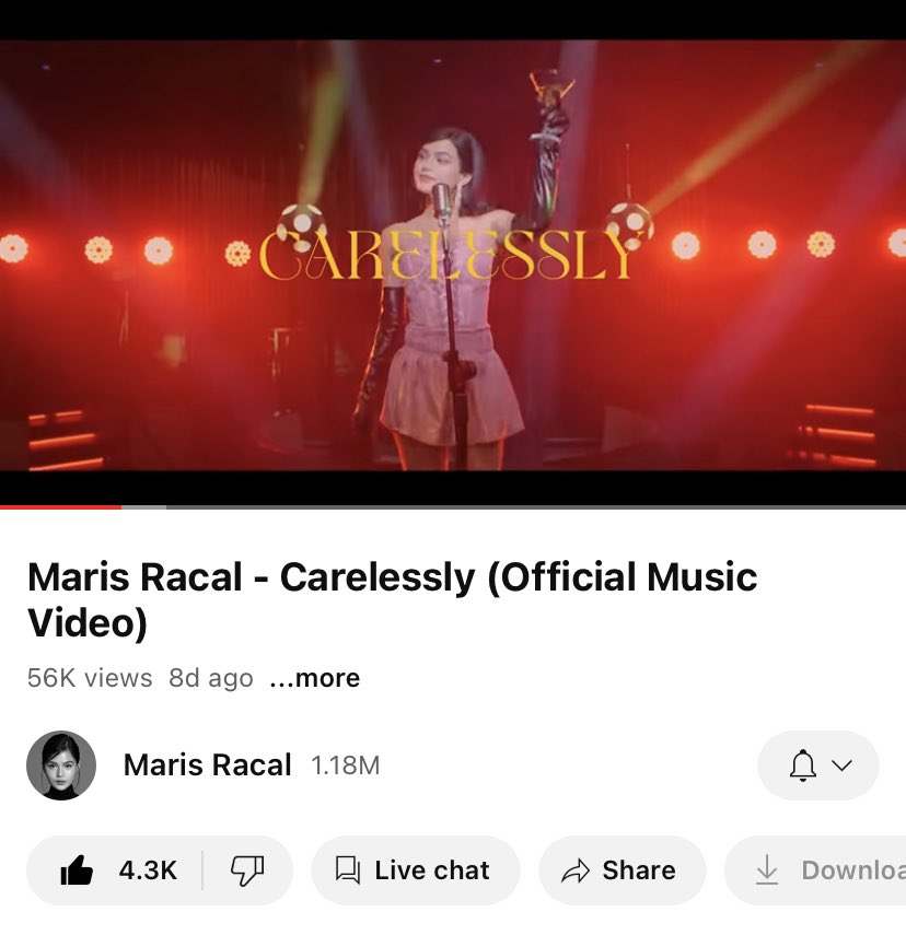 Mariestellers! Let's keep streaming the MV of #Carelessly 

youtu.be/YRuUf-eDSEA

#MarisRacal <a href="/MissMarisRacal/">Maris Racal</a> <a href="/BGYO_Gelo/">Gelo Rivera</a>