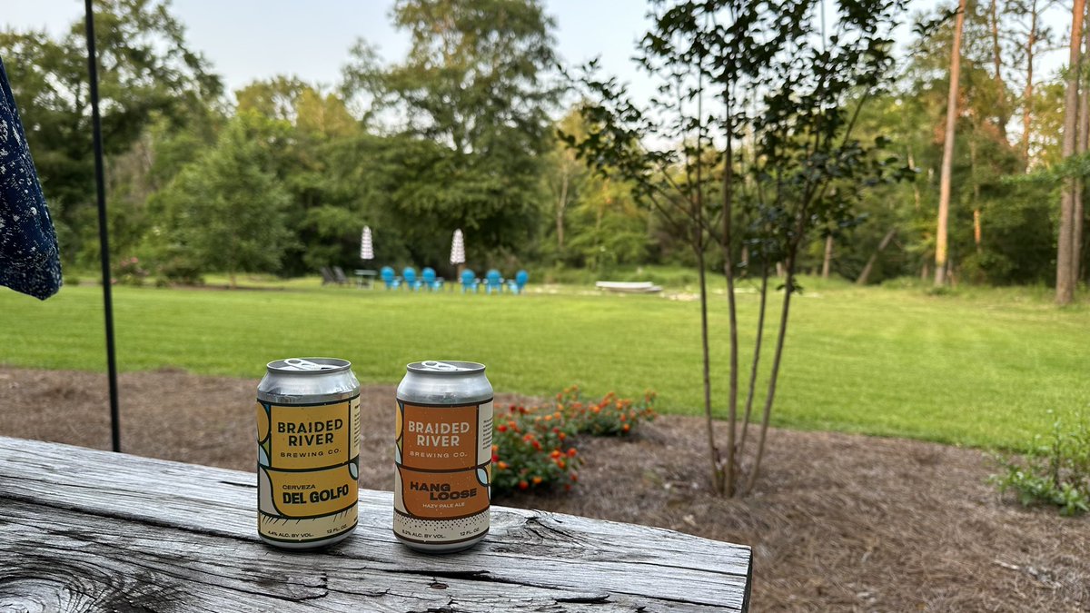 Finally home for a Thursday cut. @RobertMM2020 is home from Auburn and I caught him enjoying the @ECHO_USA weed eater earlier. Thanks to @CubCadet_USA for the clean cut and Braided River Brewing for the cold, locally brewed beer. Remember our Veterans this weekend. @OutKickTNML