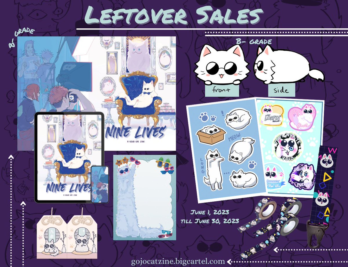 Nine Lives Zine | completed tweet media