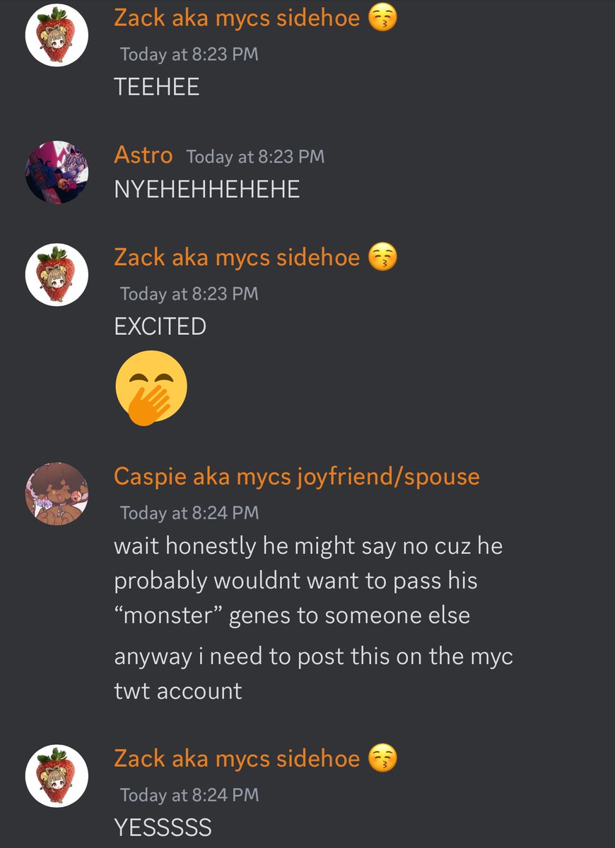 MOAppreciate's tweet photo. the fanserver acting feral :D you guys should join! https://t.co/m9zReYqZfc