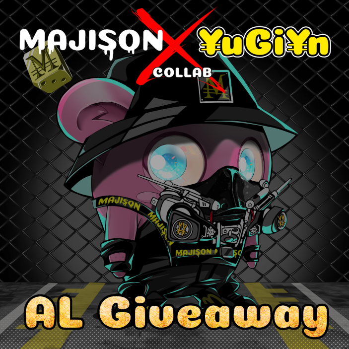Yu_Gi_Yume's tweet photo. 🎁#MAJISON X #YuGiYn AL GIVEAWAY🎁
😱Creating the mascot Web3 needs
😱Connecting Japan &amp; the world
😱Art by YuGiYn Creative Ambassador HOURAI
😱5 Winners

1⃣FOLLOW
@Yu_Gi_Yume
@majisonchan
@TheVegaTony
@1025Hourai

2⃣💛+RT

⏰48hrs

#NFT #NFTcommunity https://t.co/dSMsXmHjTu
