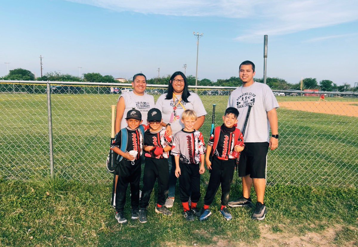 Maria Zamarron (@mzamarronkdl) on Twitter photo Our <a href="/OakCrestStinger/">Oak Crest Elementary</a> staff showing our students support at one of their baseball games! ⚾️ <a href="/ECISDtweets/">East Central ISD</a> Our <a href="/OakCrestStinger/">Oak Crest Elementary</a> staff showing our students support at one of their baseball games! ⚾️ <a href="/ECISDtweets/">East Central ISD</a>