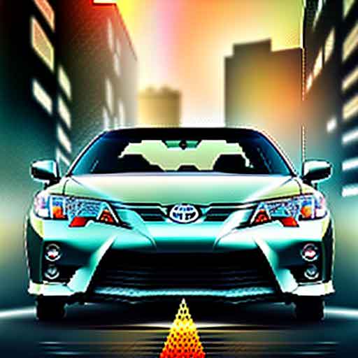 @icreatelife AI art recreated with skynetgpu 
t.me/skynetgpu

Prompt: Toyota car head on front view, day and night, semirealistic poster design, digital painting, rule of thirds, cityscape background.

#AI #art
