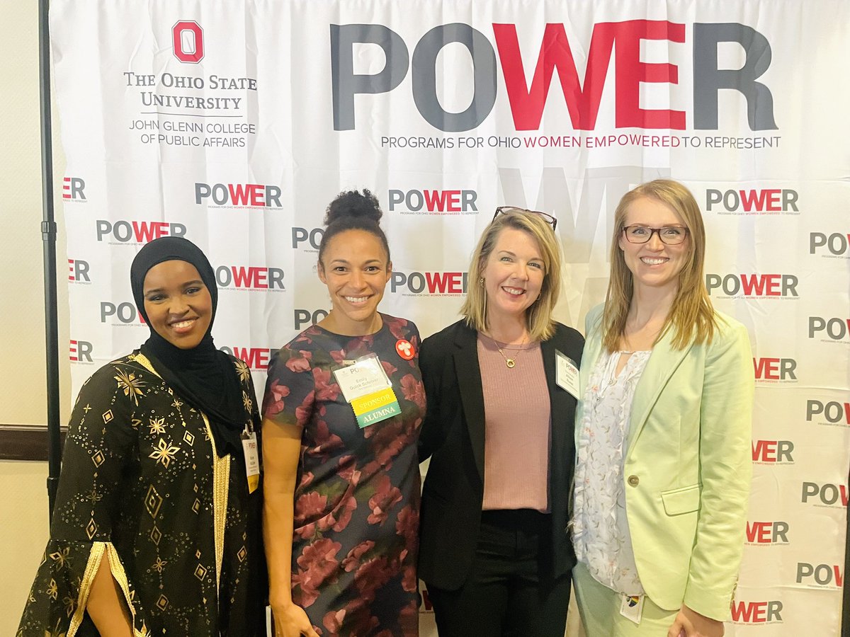 Russo4Ohio's tweet photo. Had a great evening at the OSU @Glenn_college Women of POWER event celebrating programs that increase the representation of women in politics and government. I was most excited to hear from our next generation of elected women leaders! https://t.co/EOFNUgSMwF
