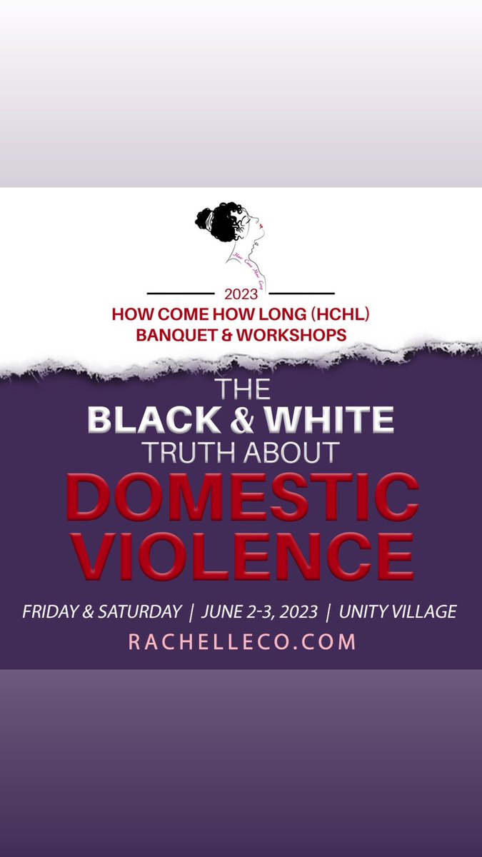 Register today at rachelleco.com! 
Don’t tarry long. I don’t want you to miss out on this.
. Deadline-May 31, 2023

💜
.
Sincerely,
Rachelle 

#domesticviolenceawareness #domesticviolencesurvivor #dating #relationships #sextrafficking #kmco #kck #NCADV #howcomehowlong