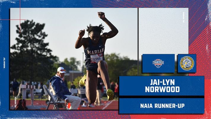 🚨NAIA NATIONAL RUNNER-UP🚨

Jai-Lyn Norwood jumps her way to a National Runner-Up finish!!

<a href="/MarianTrackXC/">Marian Track & Field</a>