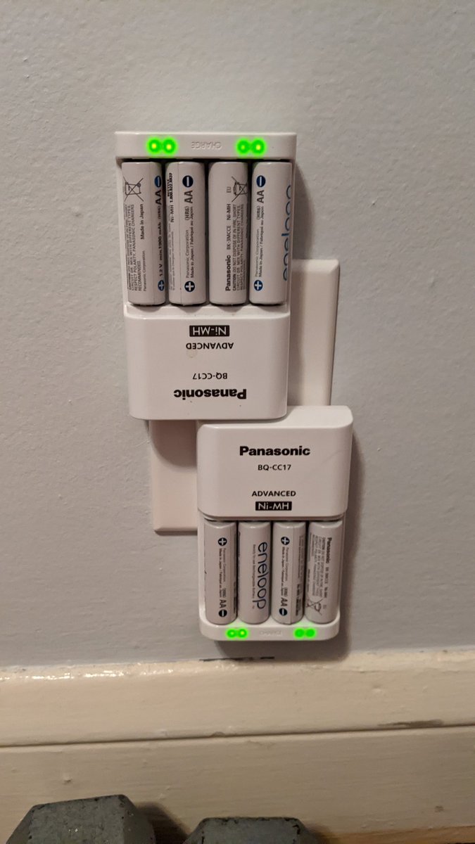 Batchatty's tweet photo. When the boys are coming over for SGDQ and you gotta have stocked controllers https://t.co/pL3bgmZvGS