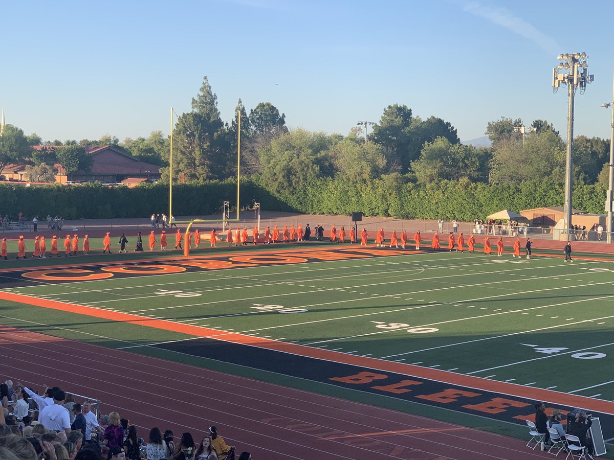 It’s game time at <a href="/CoronaDelSolHS/">Corona del Sol HS</a> #Classof2023