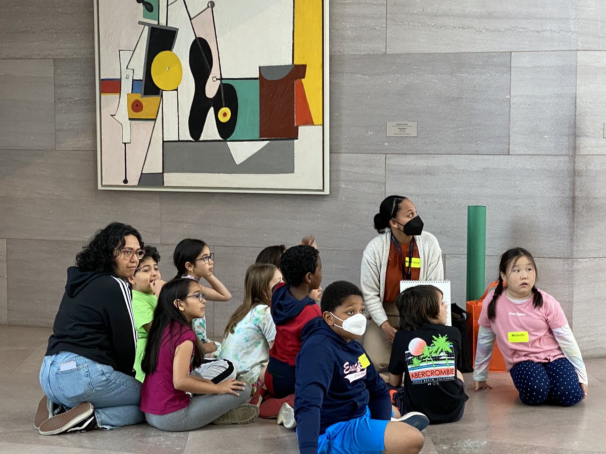 CampbellArtAPS's tweet image. Gr 3 artists had a great time exploring the works of art in the @ngadc’s East Building this morning. 🤩 We are so thankful for this partnership! #ArtAroundTheCorner #elementaryart @Mrs_RossClass @MsBergsClass @MsZelasko_APS @CampbellAPS @APSArts