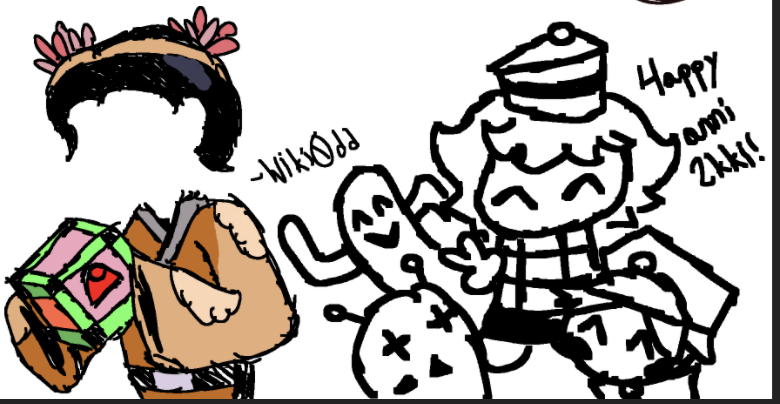 wiki0dd's tweet photo. My part of a 2kki anniversary Aggie + some quick sketches for the 16th anniversary of Yume 2kki!!
#Yume2kki16th #yume2kki #ゆめにっき派生 #ゆめ２っき #ゆめ2っき https://t.co/iYgTndI6xR