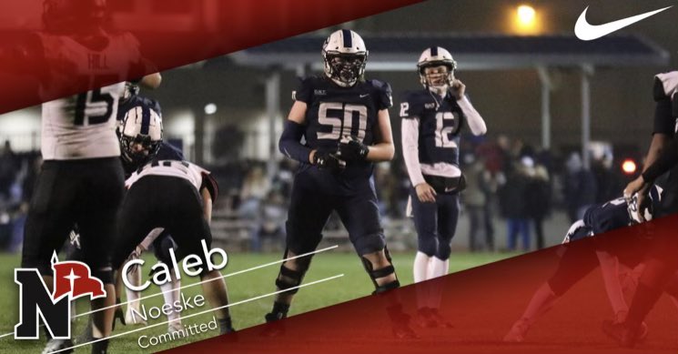 NoeskeCaleb's tweet photo. Excited to commit to Northwestern College and continue my academic, football and track career!🔴⚪️⚫️@coachmmmcc @nwc_fb @NWCTRACK @nwcraiders @nwciowa @Mason_Hughes @danenelson98 @AllegianceOL @cvcathletics @JoshNoeske #ChooseExcellence #RaidersStandOut https://t.co/gERyMQXPDJ