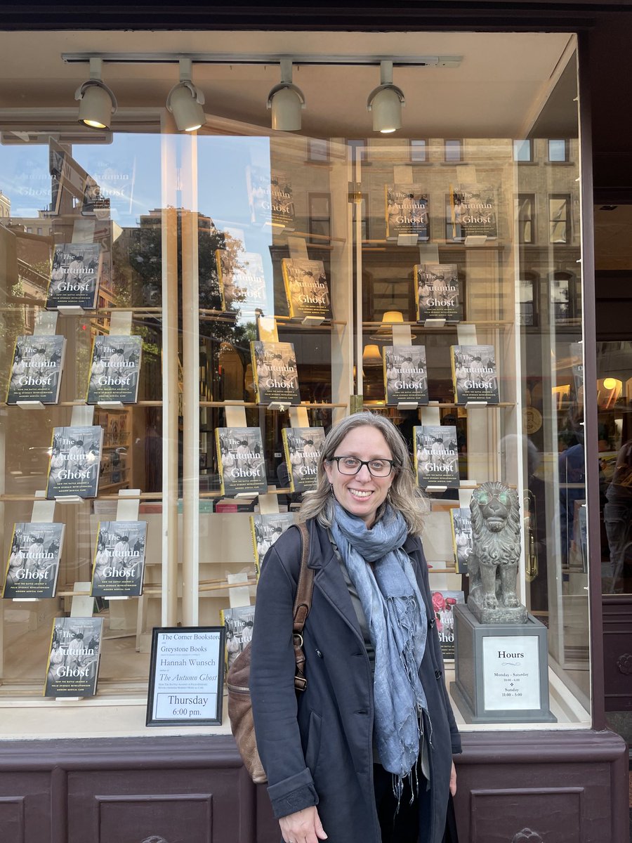 Hannah Wunsch (@wunschcritcare) on Twitter photo Doesn’t get any better than the great <a href="/CornerBooksNYC/">The Corner Bookstore</a> displaying one’s book like this! A packed house and fantastic event celebrating The Autumn Ghost. <a href="/greystonebooks/">Greystone Books</a> 🍁👻 Doesn’t get any better than the great <a href="/CornerBooksNYC/">The Corner Bookstore</a> displaying one’s book like this! A packed house and fantastic event celebrating The Autumn Ghost. <a href="/greystonebooks/">Greystone Books</a> 🍁👻