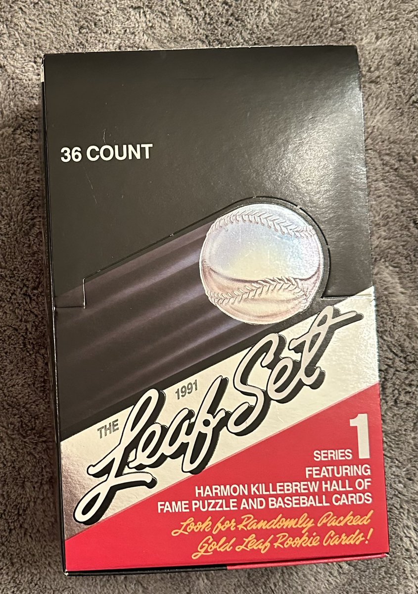 oldmanstylecard's tweet image. 1991 Leaf Series 1. Stay tuned for the hits! #Leaf #LeafBaseball #baseballcards #cards card #sportscards #sportscard #baseballcard #90s #90sbaseball #90sbaseballcards #whodoyoucollect #hobby #waxboxes