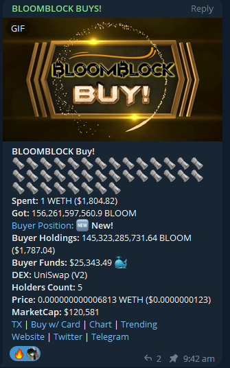 HulkInuOfficial's tweet photo. Exciting times ahead! 

@BloomBlockDefi  has officially launched, and it's already causing a buzz on its very first day.

Let's embrace this new era of innovation and sustainability as we build a greener future together!

#BLOOMBLOCK #DEFI https://t.co/TqumGH7JSb