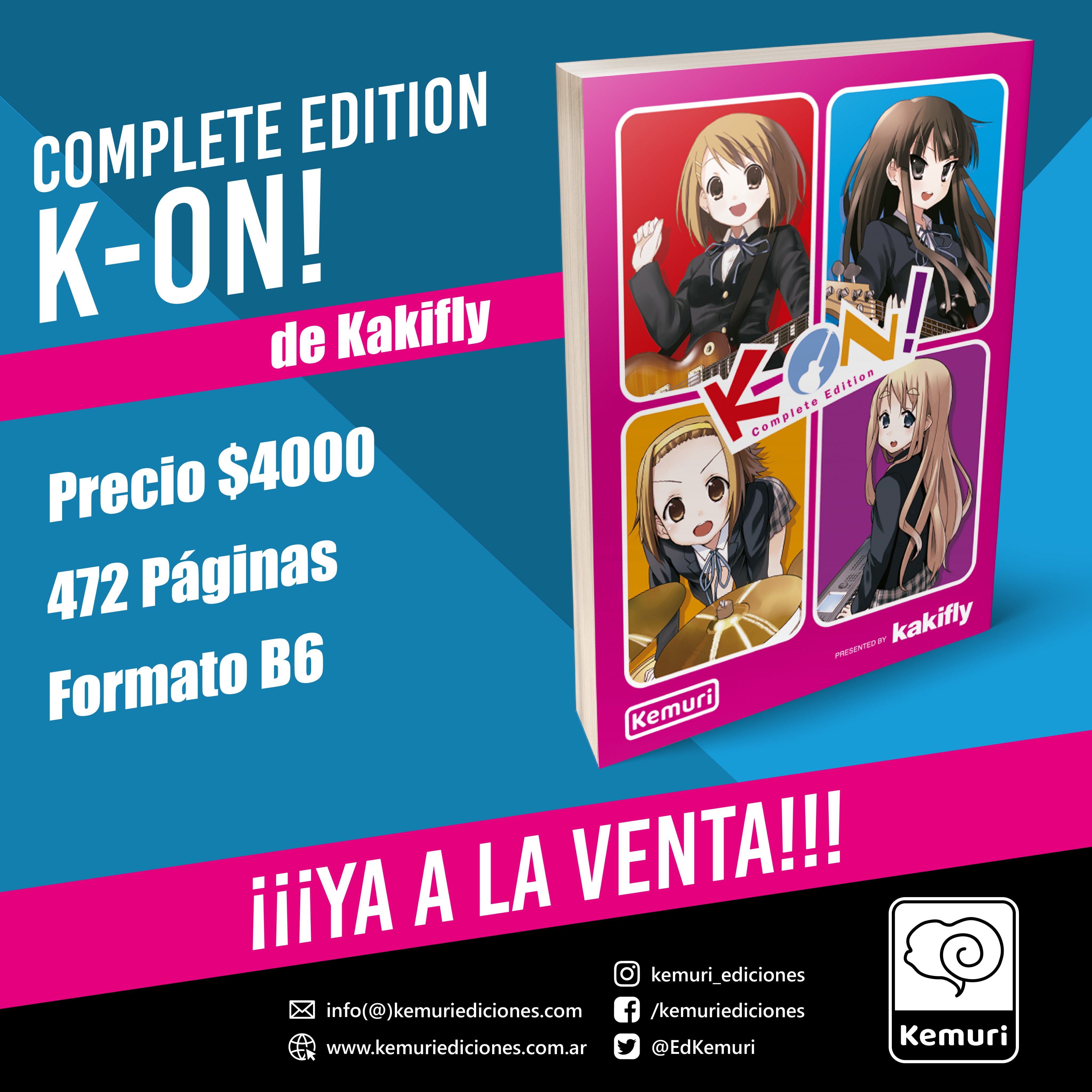 K-on! Complete edition - Comprar en Kemuri Ediciones