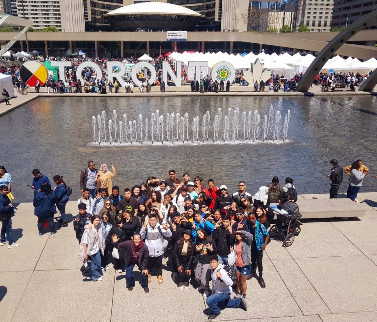 Today, our ESL Classes participated in a Scavenger Hunt created by Ms. Ferreira-Sosic, Mr. Longa & Ms. Figliano! 
They explored:
- Kensington Market
- Chinatown
- Graffiti Alley
- Nathan Phillips Square 
- Toronto's Newcomer Day 2023
#ExperientialLearning
#ScavengerHunt