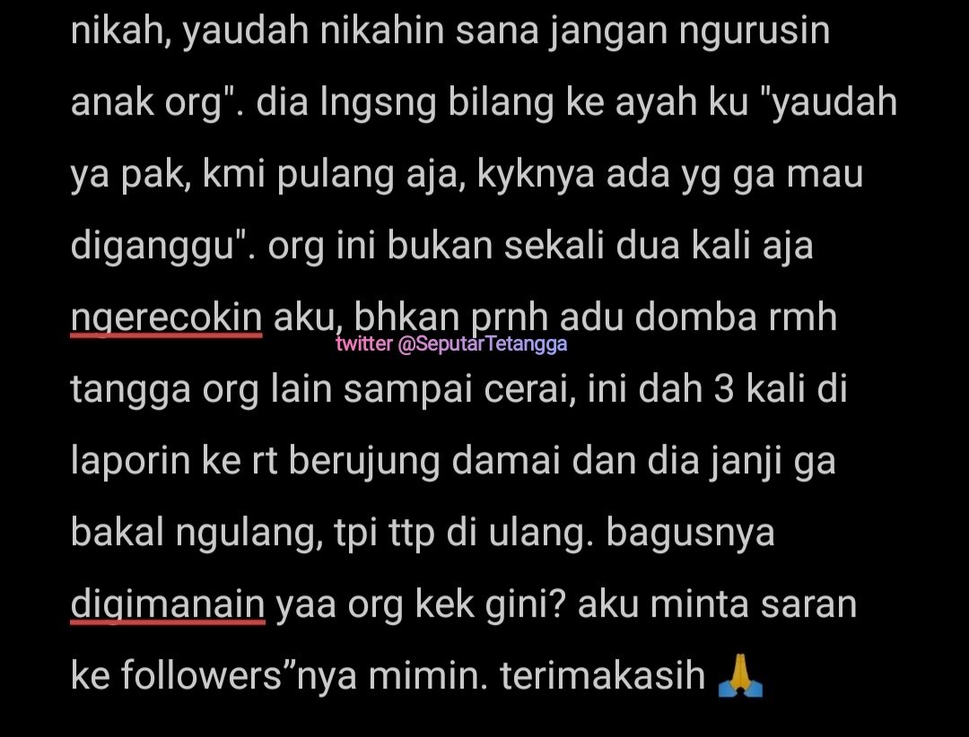 Seputar Tetangga tweet media