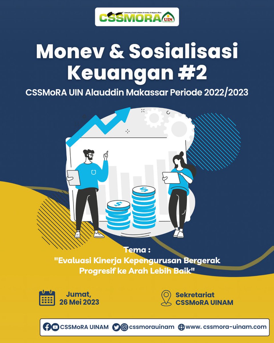cssmorauinam's tweet photo. [MONEV DAN SOSIALISASI KEUANGAN #2]

"Evaluasi Kinerja Kepengurusan, Bergerak Progresif ke Arah Lebih Baik"

Salam Loyalitas Tanpa Batas ✊🏻

#cssmora
#cssmorauinam
#kabinetbaramuda
#pbsbkemenagri
#uinalauddinmakassar https://t.co/fkZ6oGxW0C