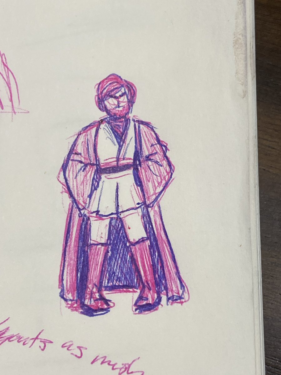 Obi Wan Kenobi

I watched the star wars prequels recently (1st time) and a shot of him stanced up made us lose it