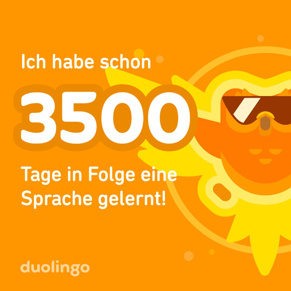 Lerne kostenlos eine Sprache mit mir! Duolingo macht Spaß und ist wissenschaftlich fundiert. Hier ist mein Einladungslink: invite.duolingo.com/BDHTZTB5CWWKTM…