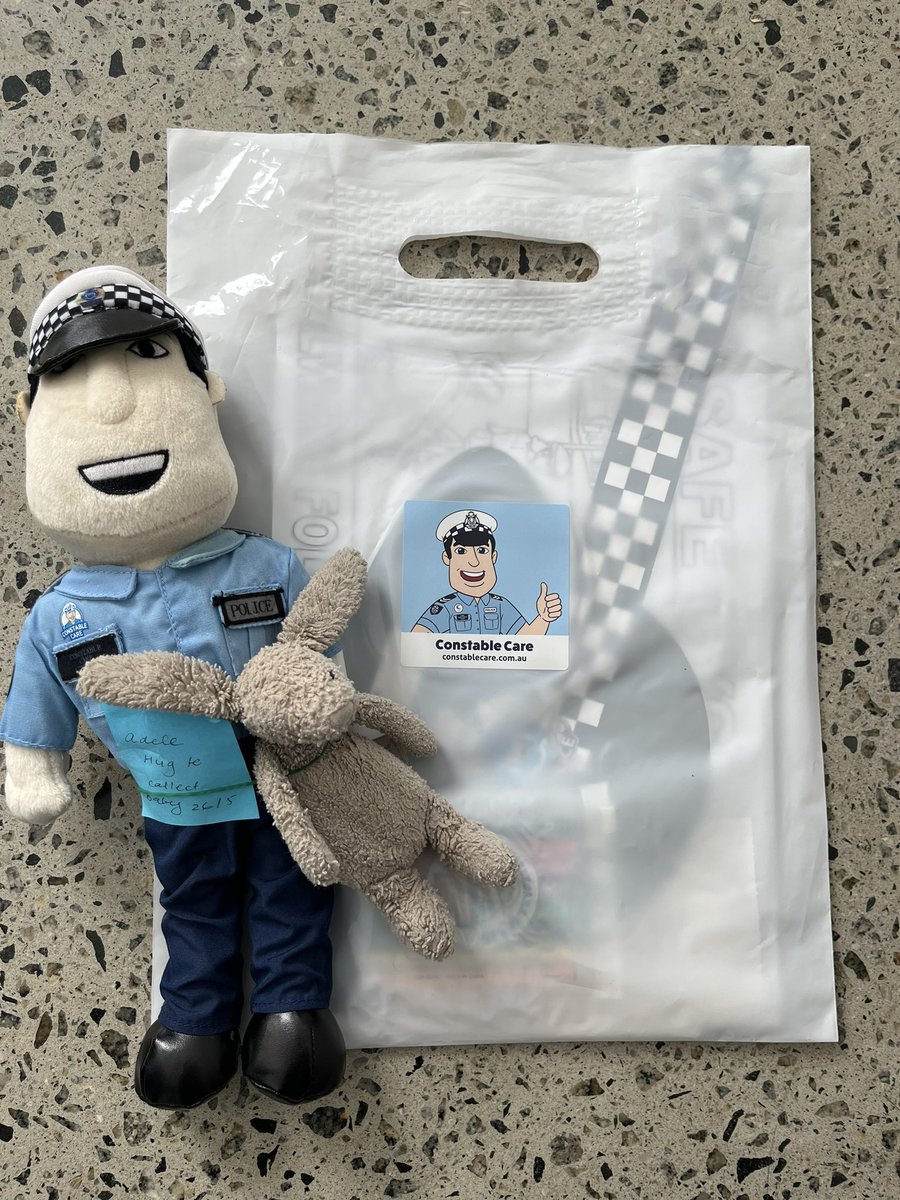 Big thanks to Michelle <a href="/ConstableCare/">Constable Care Foundation</a> &amp; <a href="/hbfrun/">HBF Run for a Reason</a> for saving my daughters much loved ‘Baby’ after we lost it somewhere near the finish line of the race!