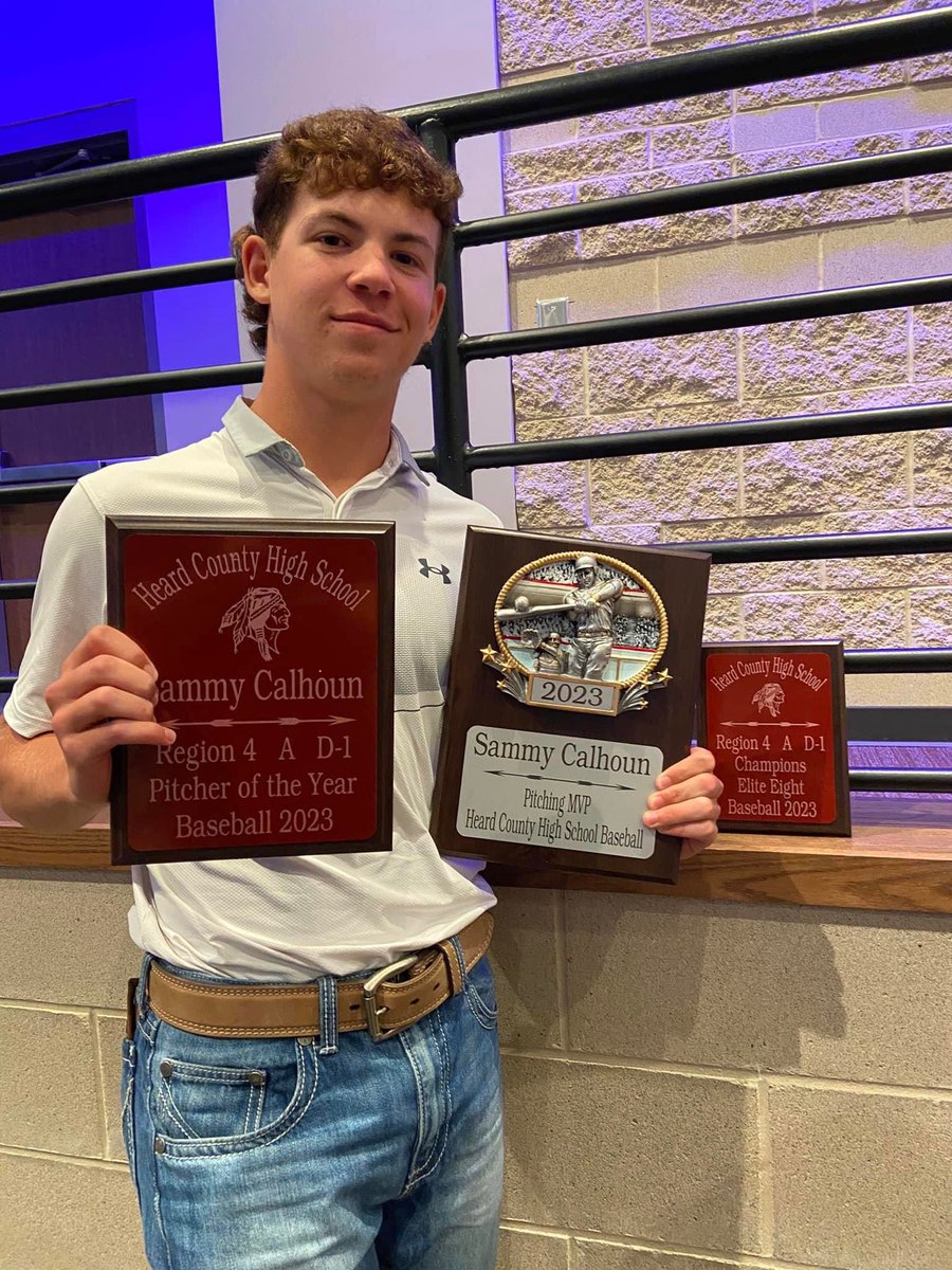 Sammy Calhoun (@sammycalhoun5) on Twitter photo JR season going 56 2/3 IP, 63ks 3.5 ERA winnings region pitcher of the year, a region championship, and making an elite 8 run. Looking forward to my senior year. <a href="/TylerSpradlin92/">Tyler Spradlin</a> <a href="/GBPorter/">Gavin Porter</a> <a href="/TopPreps/">TOP PREPS @TopPreps | X</a> <a href="/BUncommitted/">Baseball_Uncommitted</a> <a href="/JucoUncommitted/">JUCO Uncommitted</a> <a href="/UncommittedUTR/">Under The Radar 𝕏</a> <a href="/UncommittedEAST/">#UncommitedEast PLAYER'S VIDEOS. GET RECRUITED!</a> JR season going 56 2/3 IP, 63ks 3.5 ERA winnings region pitcher of the year, a region championship, and making an elite 8 run. Looking forward to my senior year. <a href="/TylerSpradlin92/">Tyler Spradlin</a> <a href="/GBPorter/">Gavin Porter</a> <a href="/TopPreps/">TOP PREPS @TopPreps | X</a> <a href="/BUncommitted/">Baseball_Uncommitted</a> <a href="/JucoUncommitted/">JUCO Uncommitted</a> <a href="/UncommittedUTR/">Under The Radar 𝕏</a> <a href="/UncommittedEAST/">#UncommitedEast PLAYER'S VIDEOS. GET RECRUITED!</a>