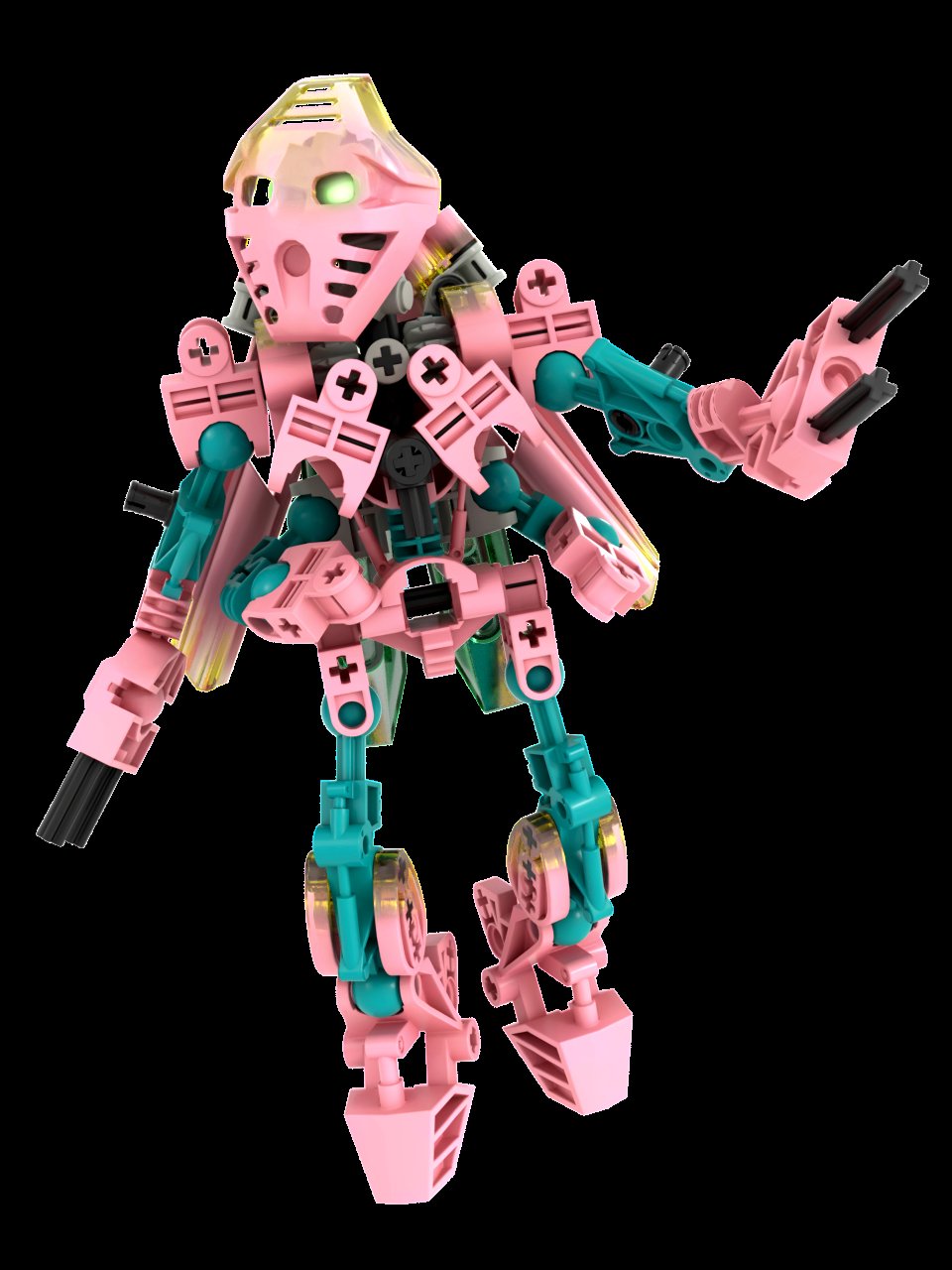 Pink bionicle cheap