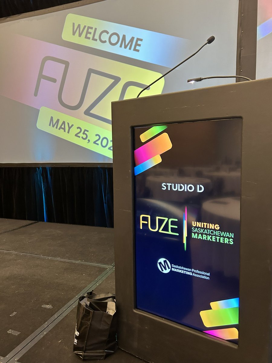 Aaaaand that’s a wrap on #fuze2023! Thank you to everyone who attended, our fabulous sponsors and our illustrious speakers. See you next year! #SaskMarketing