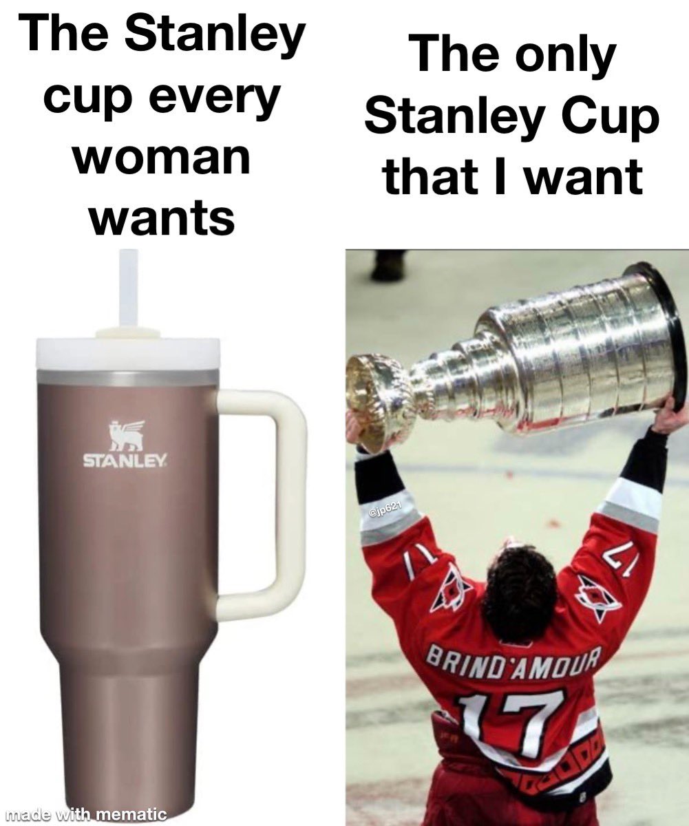 I just made my 1st meme!!! I’ve been thinkings about this for a long time now and I wanted to make it went we made it to the finals.

#NeverCompromise #LetsGoCanes #TakeWarning #LFG 🖤🤍❤️🖤🤍❤️