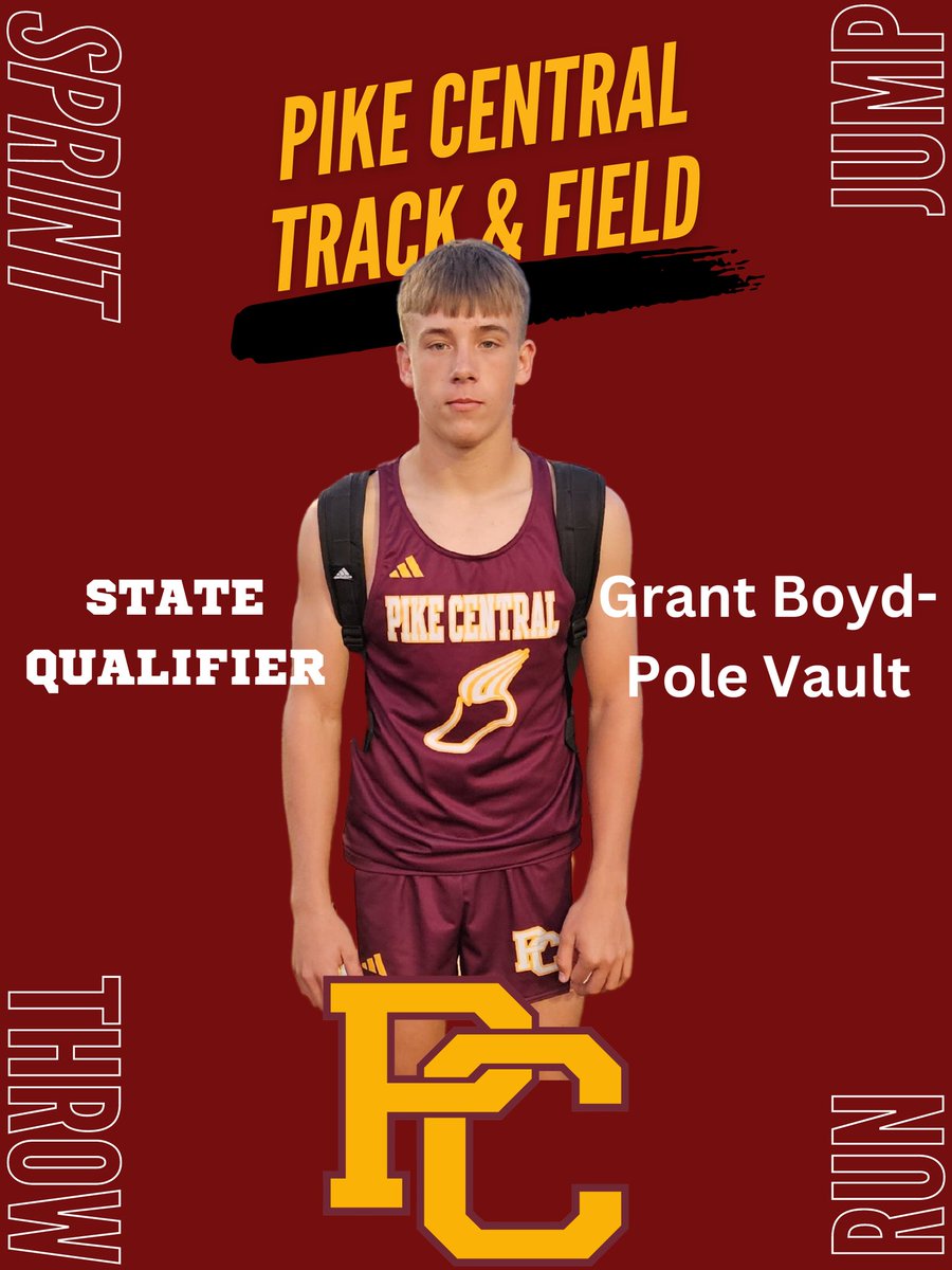 TrackSquadCoach's tweet photo. Congratulations to freshman Grant Boyd who "punched his ticket to the state" in pole vault with a 3rd place finish tonight!  Way to go Grant!  @PCHSChargers @pc_strength @pcchargersbb @pcchargerfb @pcchargers42074 https://t.co/hp849TryRJ
