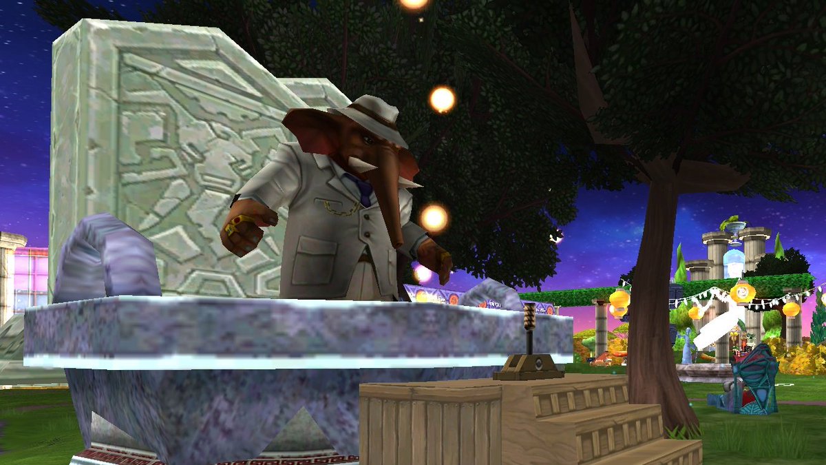 PluckyChickens's tweet image. There were many funny things we had built in our April fools themed guild house. Sad to see it go, but we will have more chances to make more memes in the future 🤣#wizard101 #wizard101housing #magicalducksguild