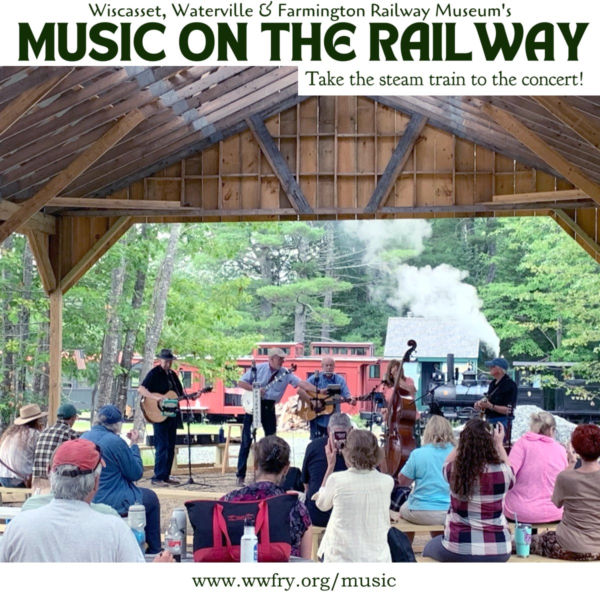 Railway Concerts start NEXT SUNDAY at the WW&amp;F! - mailchi.mp/wwfry/music2023