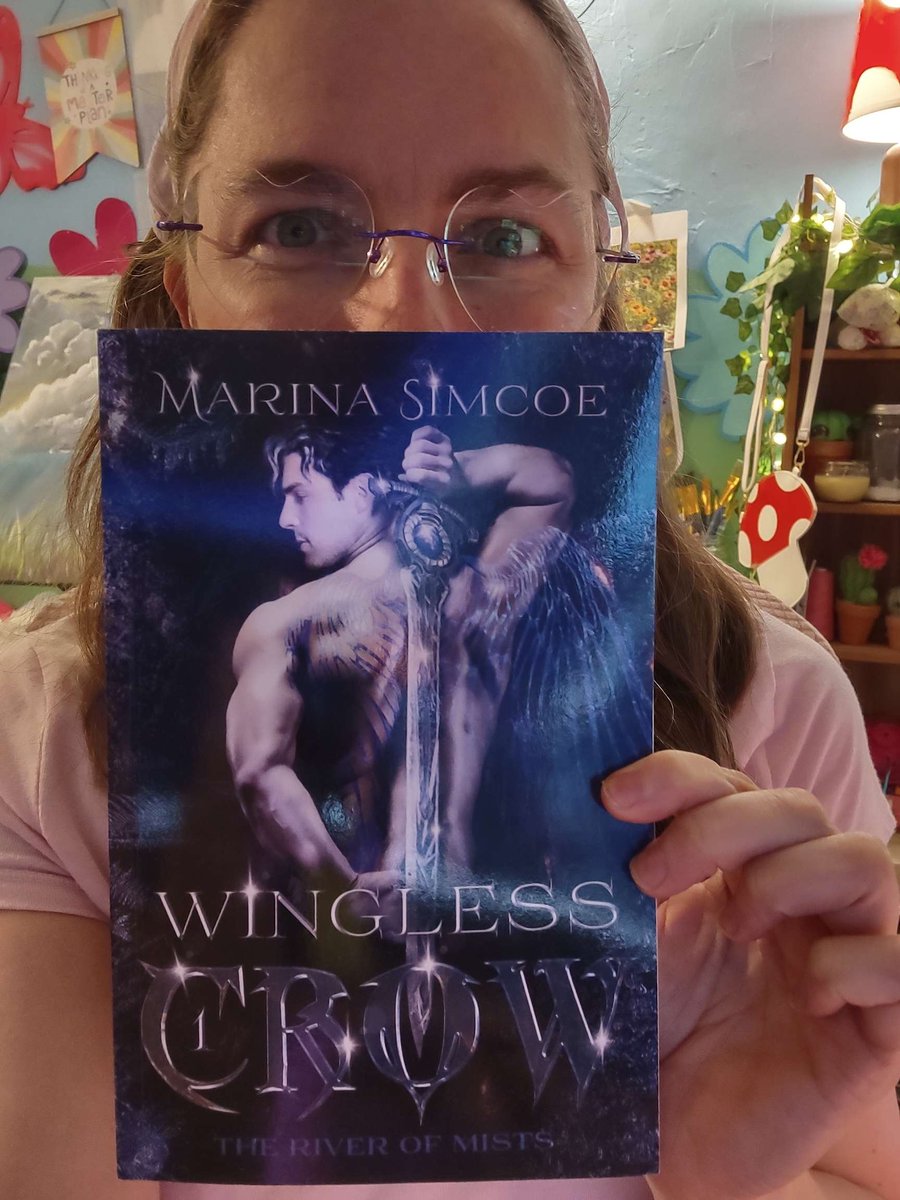 Reading Wingless Crow by Marina Simcoe right now and it's seriously so good. I can't put it down!