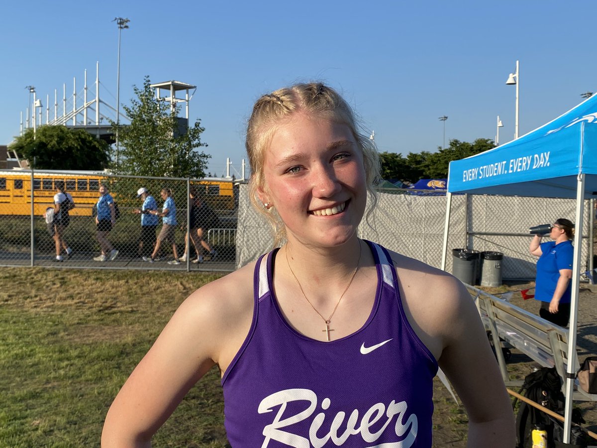 Congrats to Logan DeJong — 2A state runner up in the girls discus.