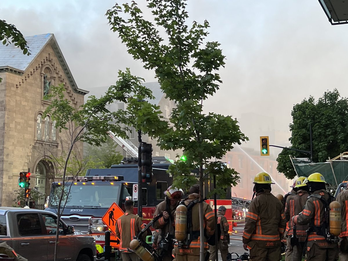 Chapelle du Bon Pasteur incendiée en ce beau soir de mai 2023 !