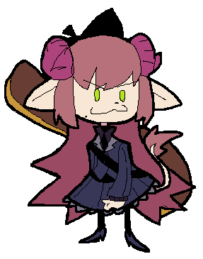 du_floyd's tweet photo. @Martificate requested me a redesign to one of his tabletop characters. 
Bonus gremlin doodle because I like how it came out. https://t.co/ov7qS3WrD9