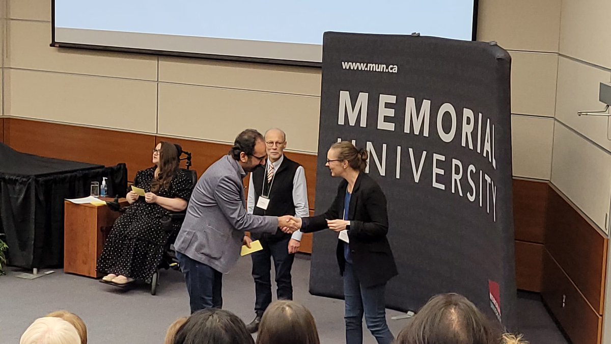 ForooghMohamma1's tweet image. I celebrated @pouyamor's #Sgsawards again @MemorialU this year. Big kudos to you for your continuous success! 🥳 🎊
@MUNSociology @memorialhss #gradstudies